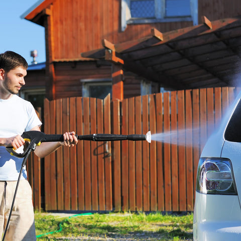 SEPLY white 40-degree nozzle tip offers a wider spray for gentler cleansing.