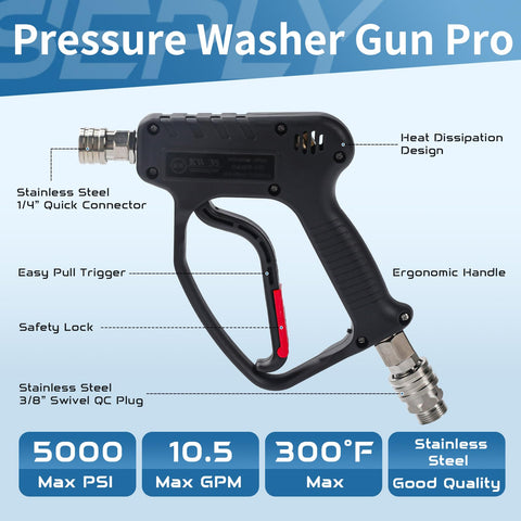SEPLY Professional-grade tool suitable for pros and DIY car washes.