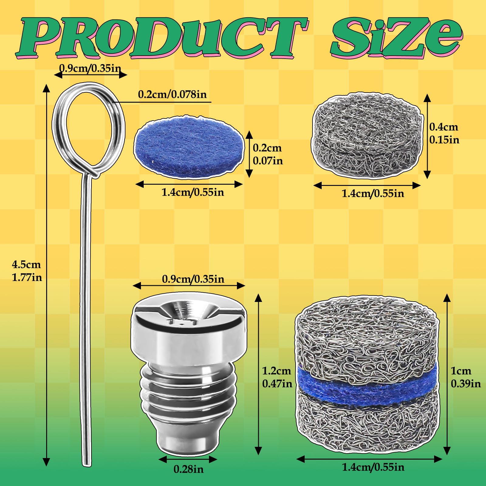 SEPLY replacement kit with nozzle and mesh for revival