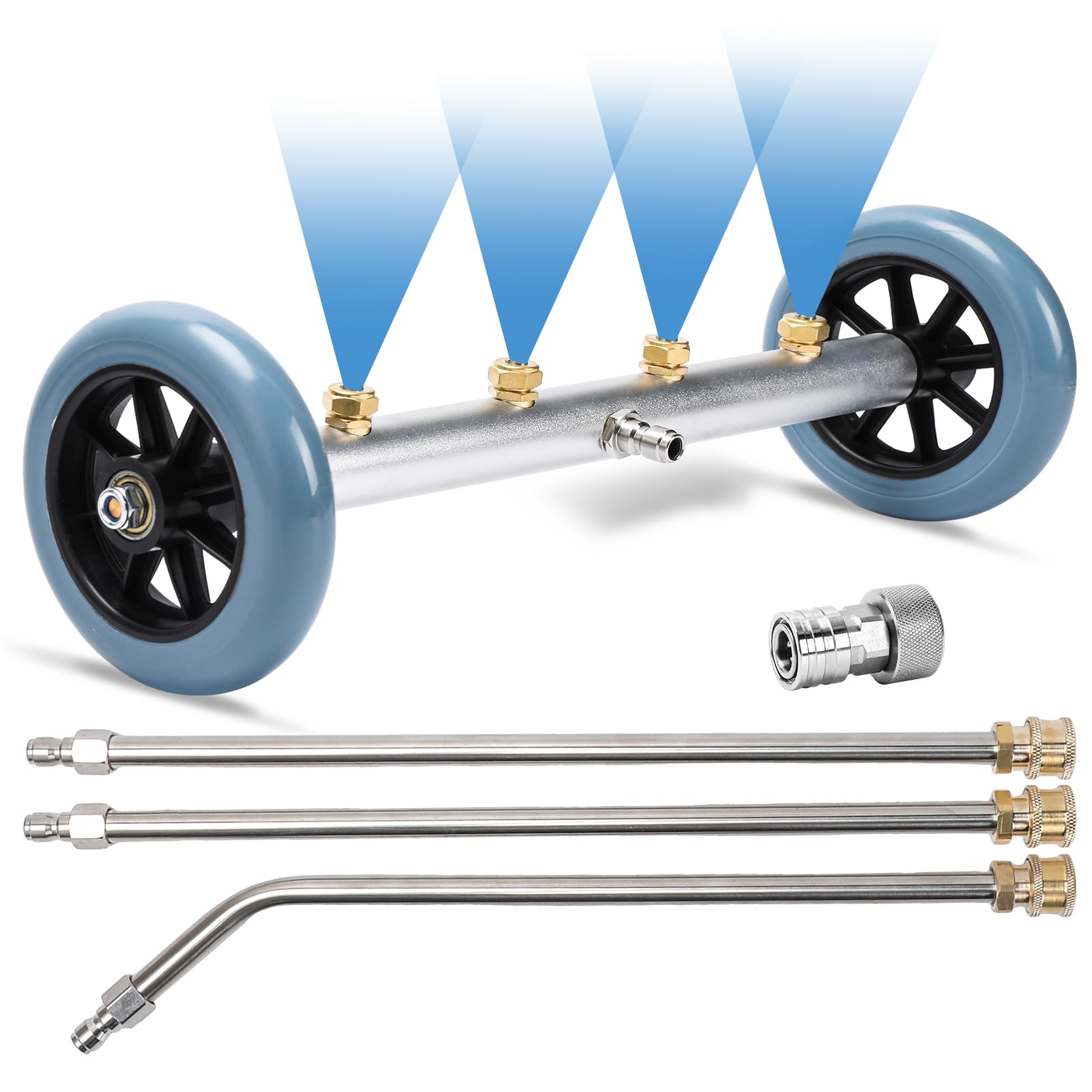 SEPLY undercarriage cleaner overview showing underbody grime removal