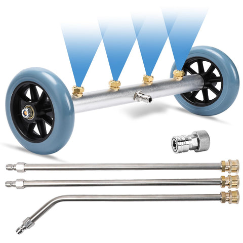 SEPLY undercarriage cleaner overview showing underbody grime removal