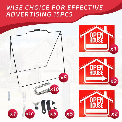 SERABETTO realtor sign-board 18x24 highlights listings with clear, readable messaging.