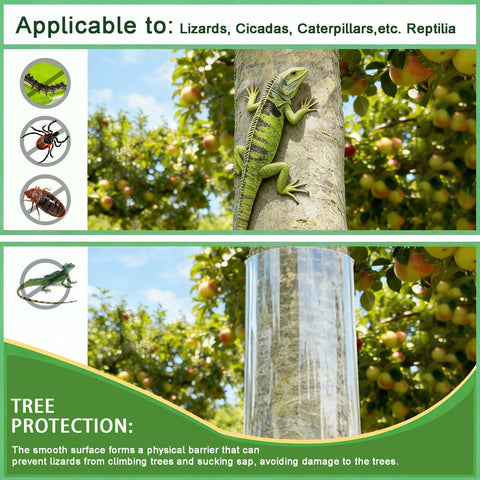Serendipresent roll-format tree wrap-cut-to-fit for posts and trunks