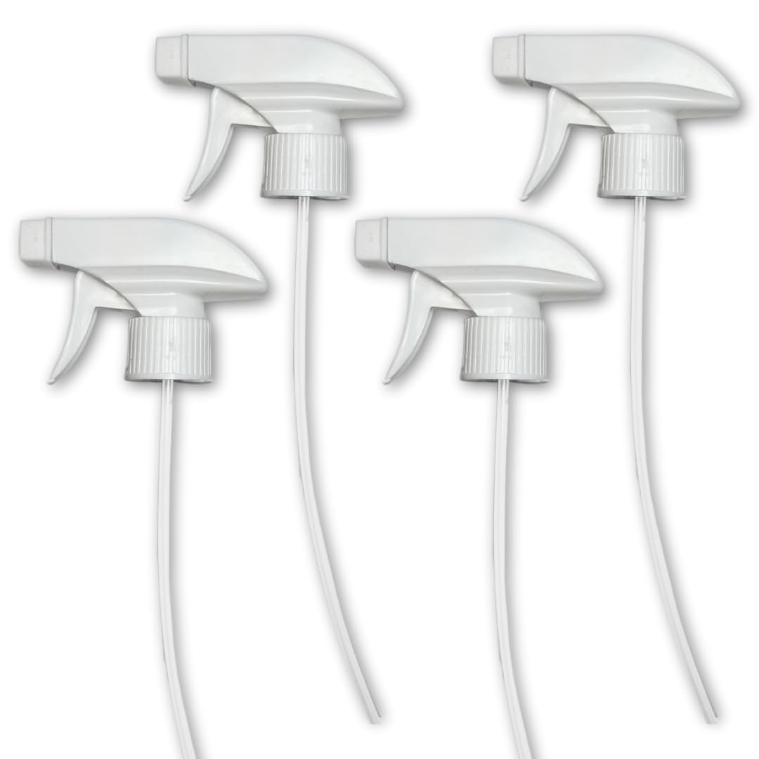 Serious Soil white trigger sprayer pack front view, ideal for quick garden misting