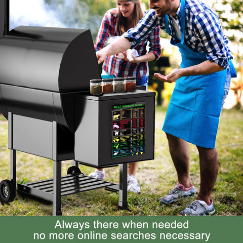 Seropy easy-read design with bright colors for fast, accurate cooking decisions.