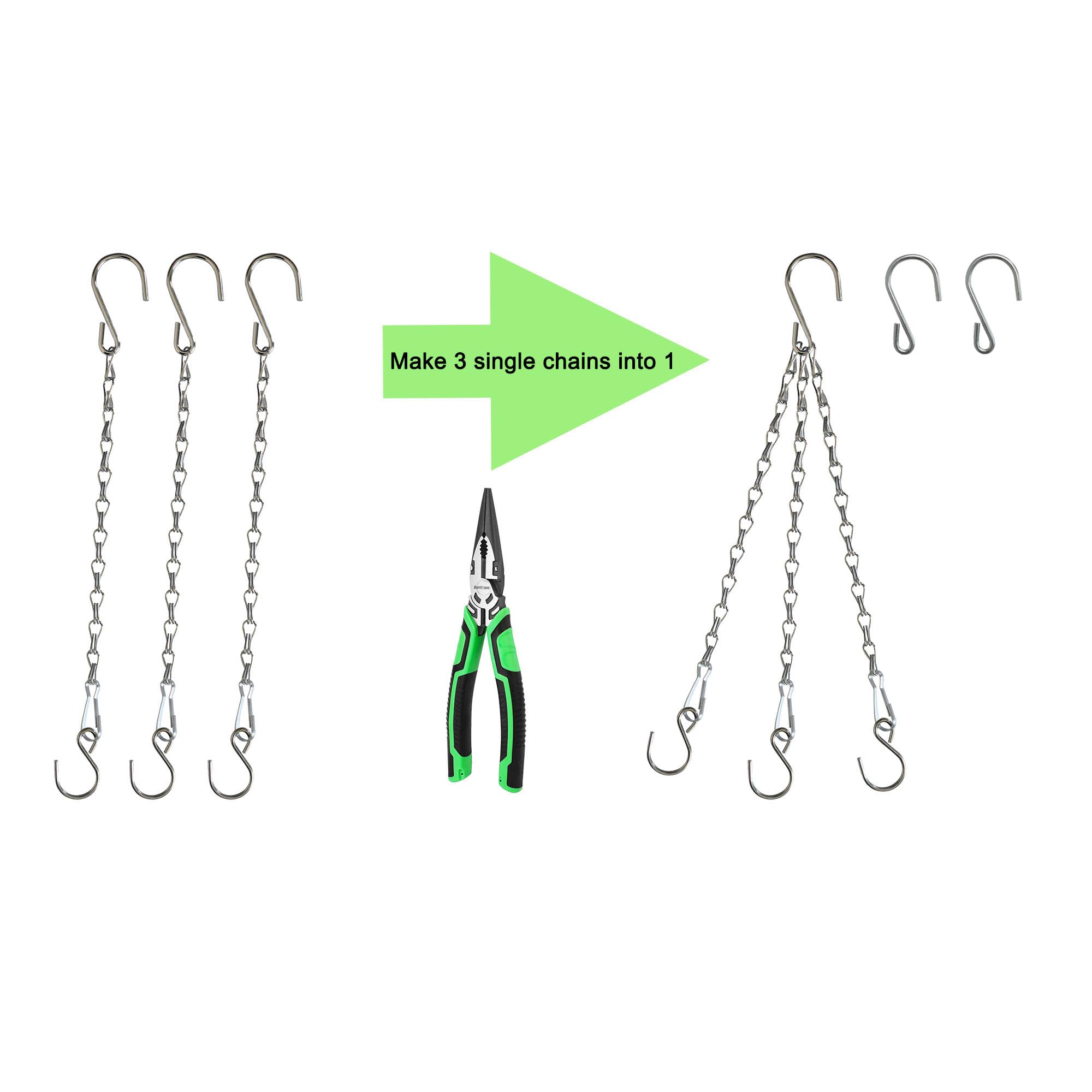 Sersberg wind chime hanger displays chimes beautifully.