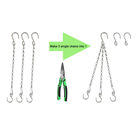 Sersberg wind chime hanger displays chimes beautifully.