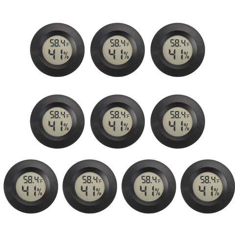 Serundo Auto mini hygrometer with digital display for precise climate tracking at home