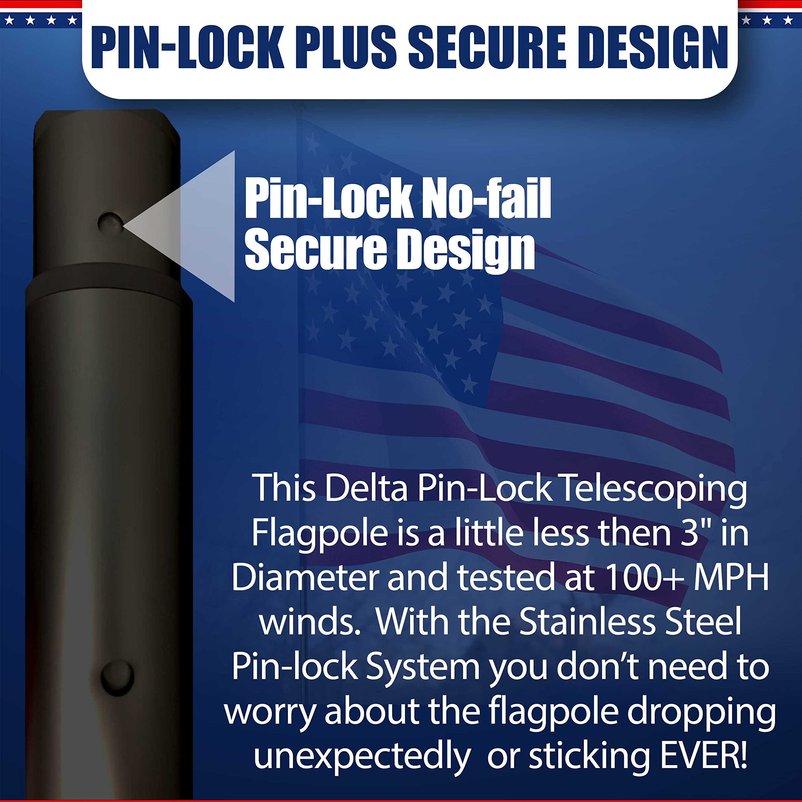 Electroless plated finish provides long-lasting corrosion protection and clean appearance.