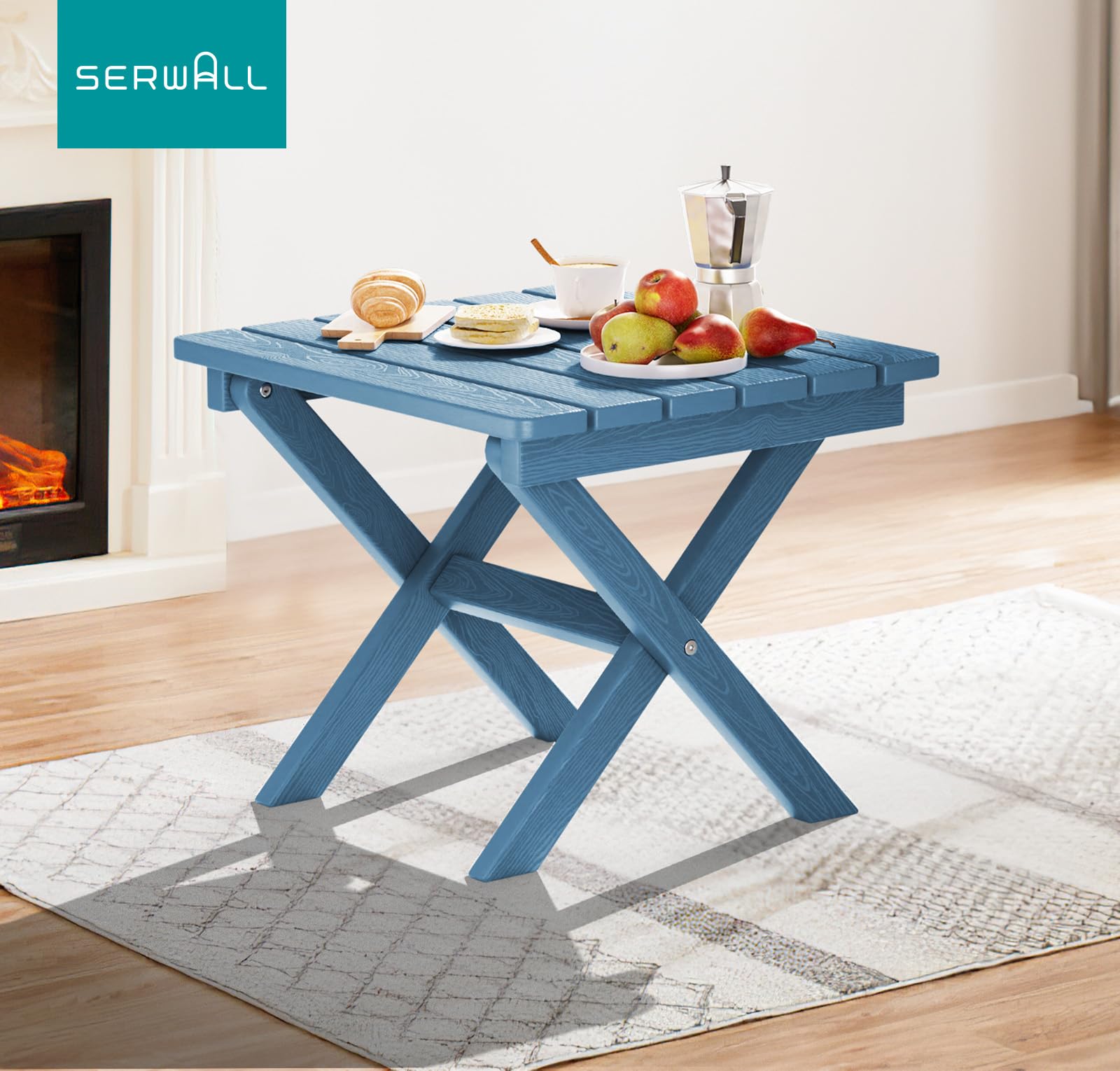 SERWALL weather-resistant HDPE finish withstands sun and rain.
