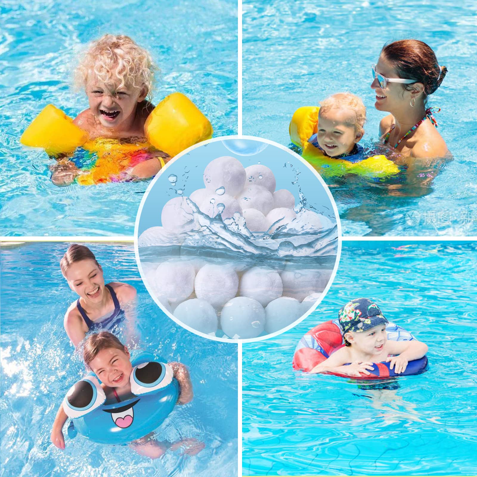 SETHVILL eco-friendly packaging emphasizing sustainable pool care