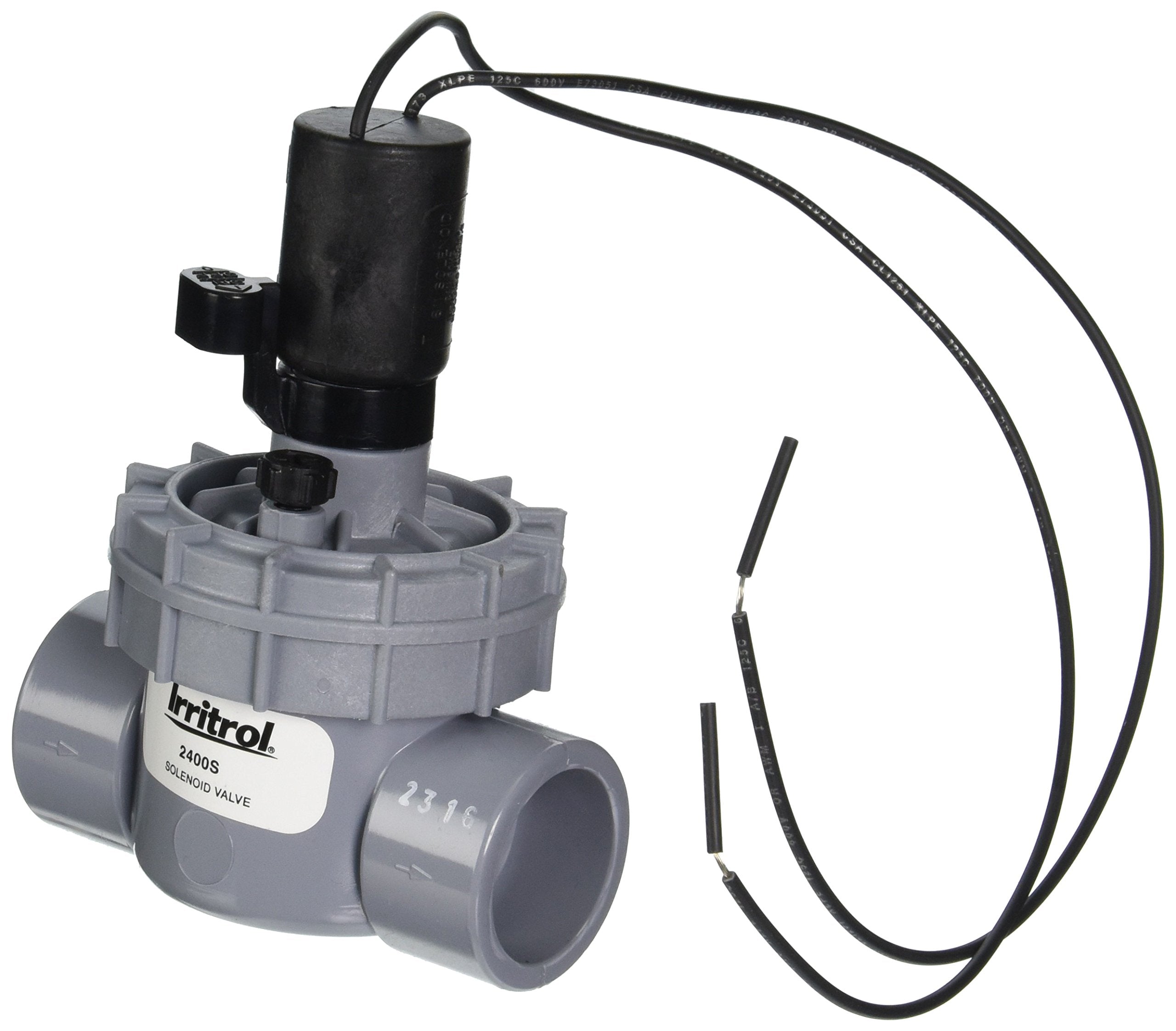 Seuenelf Irritrol 2400S slip globe valve image highlighting easy-service bonnet and leak-proof diaphragm