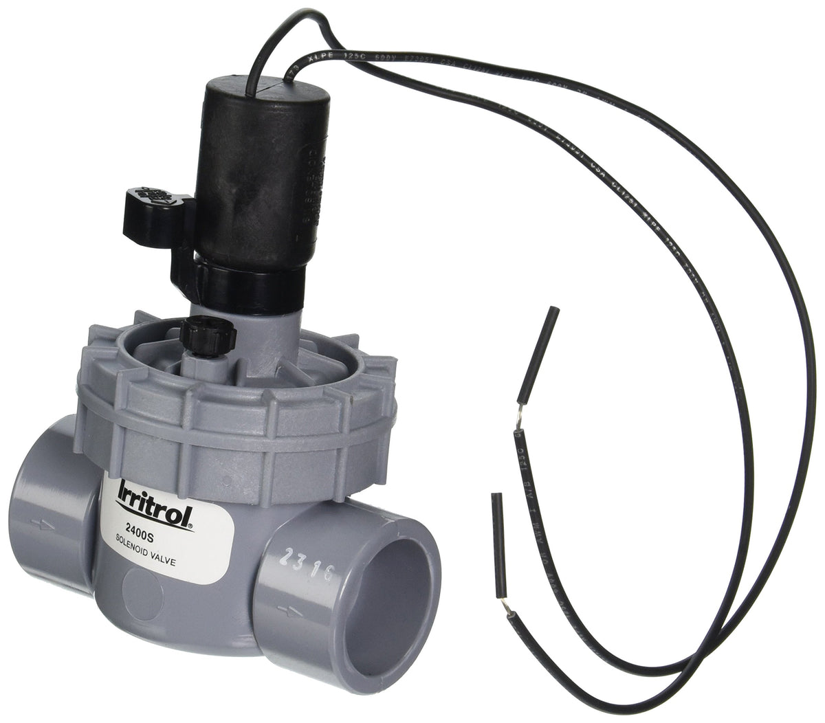Seuenelf Irritrol 2400S slip globe valve image highlighting easy-service bonnet and leak-proof diaphragm
