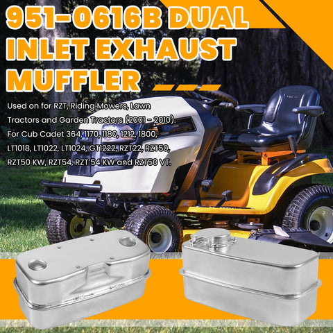 sevencow muffler deflector kit guides exhaust flow for better performance