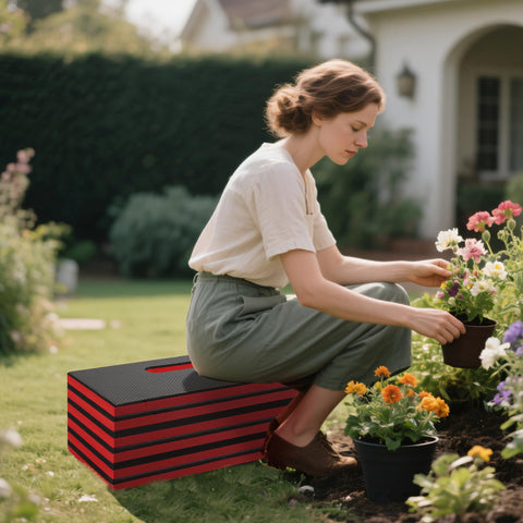 Sevenjungle multi-use mat for gardening, picnics, and camping.