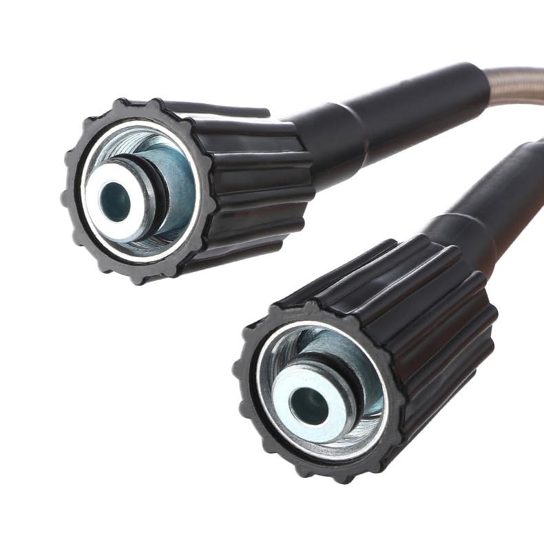 Sevensool long 25 ft length increases cleaning range for decks and vehicles.