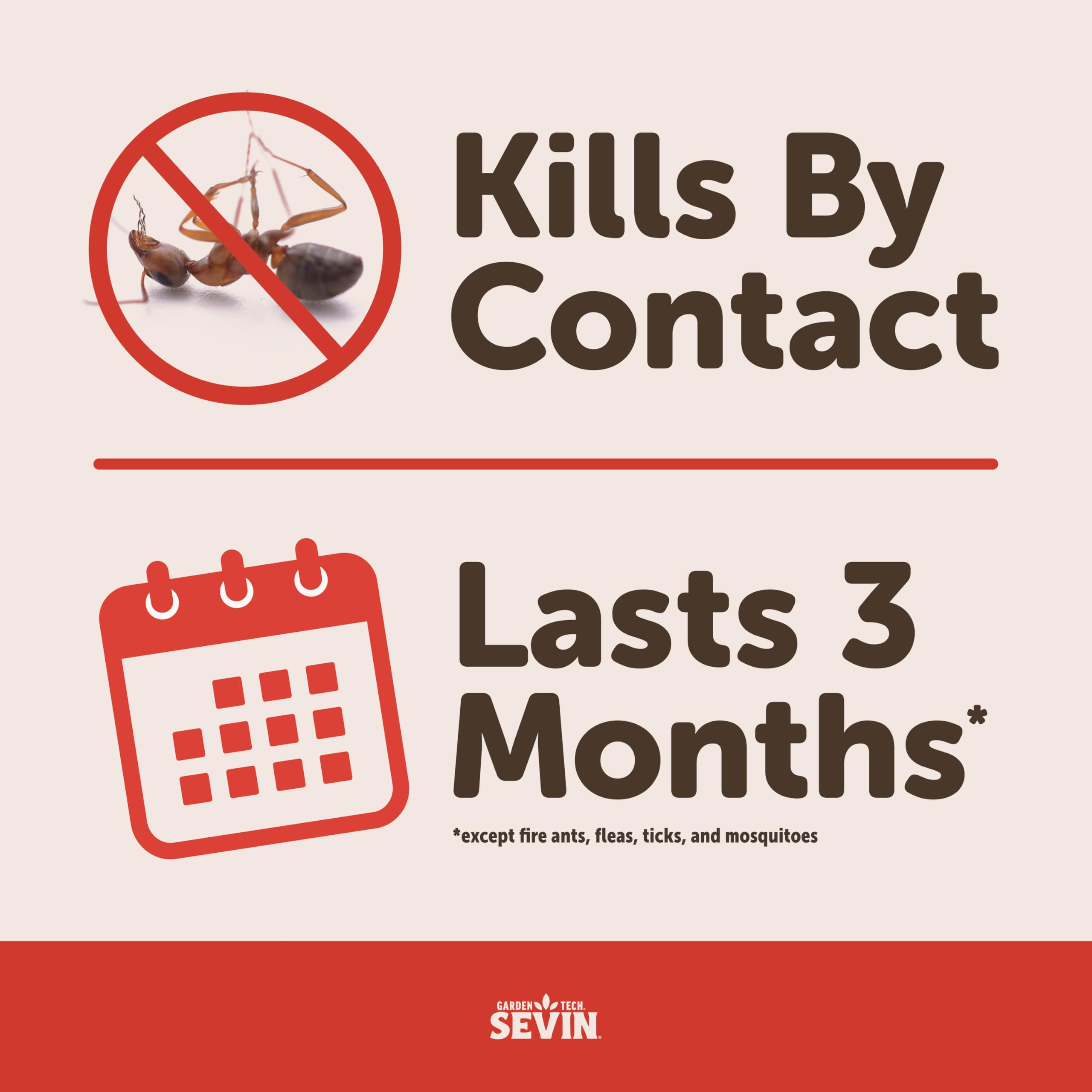 Sevin Concentrate drying area shows safe re-entry after application