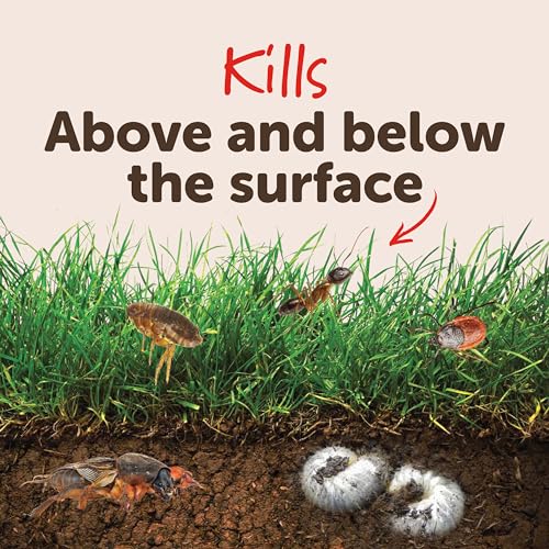 Sevin Garden Perimeter Insect Granules 3lb offers up to three months of protection.