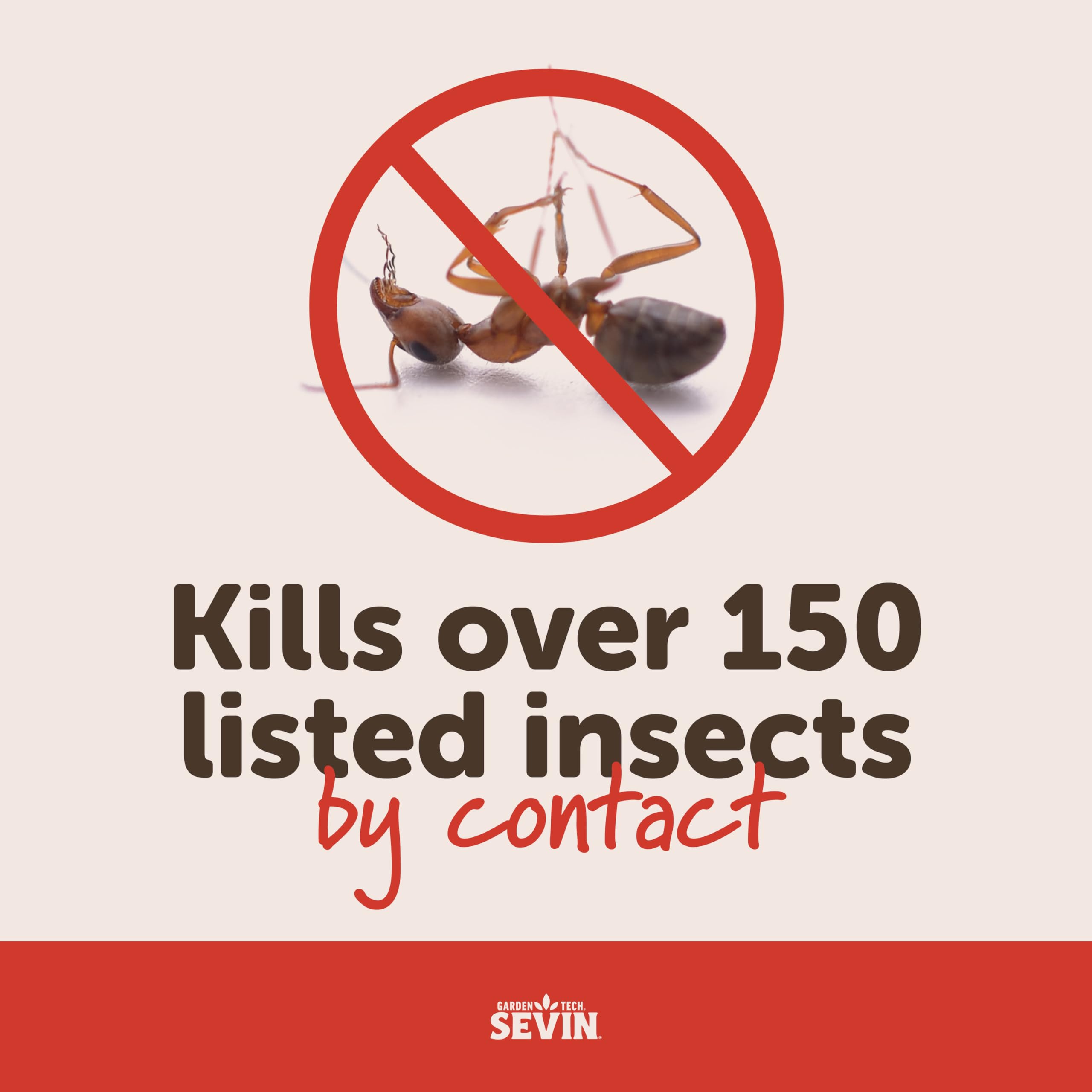 Sevin Insect Killer Dust on flowers protecting blooms from pests
