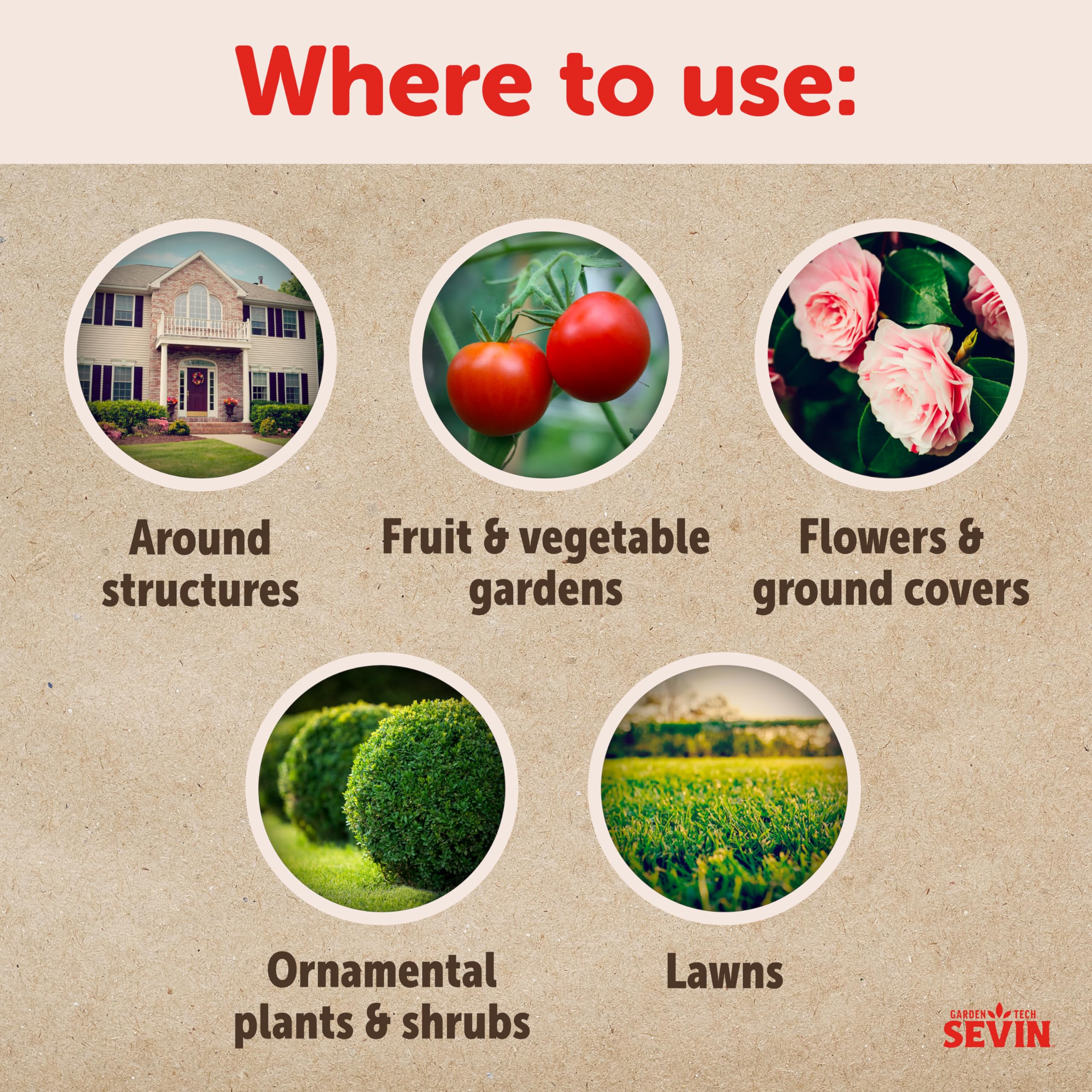 Flowers and shrubs safeguarded against pests in outdoor spaces