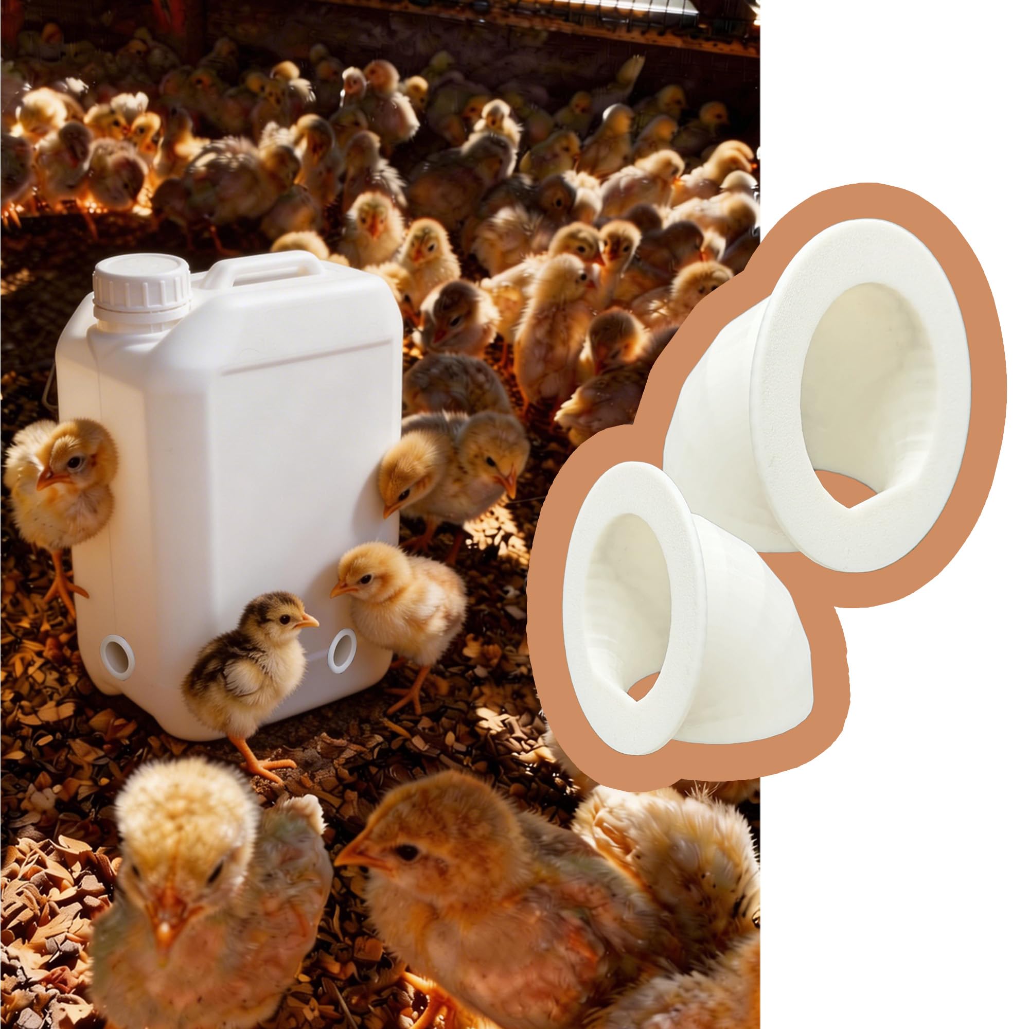 Sevomie chew-resistant polypropylene port withstands daily use