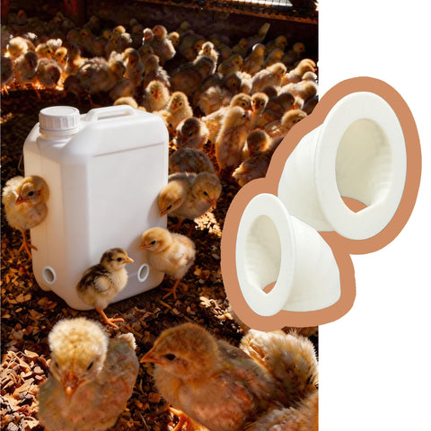 Sevomie chew-resistant polypropylene port withstands daily use