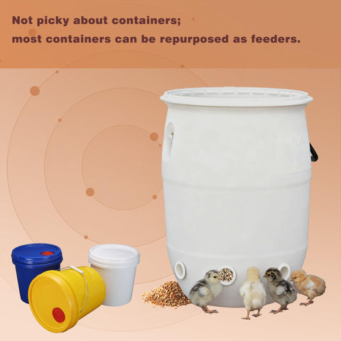 Sevomie no-waste port design showing central feed to reduce spill