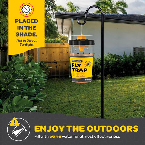 SEWANTA hanging cord included for easy outdoor installation.