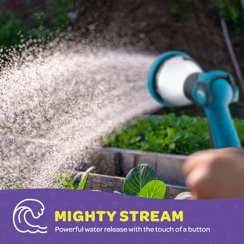 SEWANTA Hose Nozzle rubberized handles offer a non-slip, comfortable grip