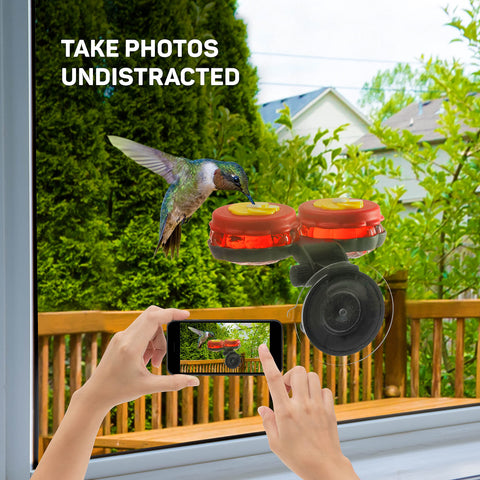 SEWANTA gift-ready hummingbird feeder set for nature lovers.