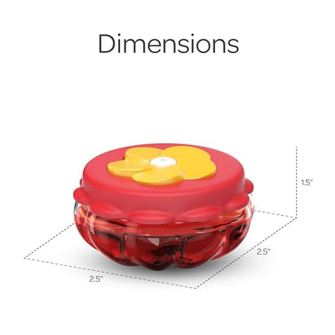 SEWANTA window suction base keeps the feeder steady on glass for easy viewing.