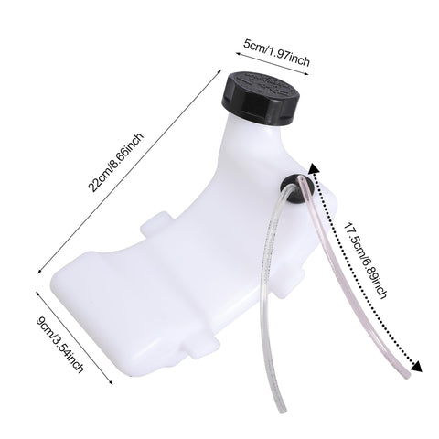 Seweder fuel lines and filter included for smooth fuel delivery