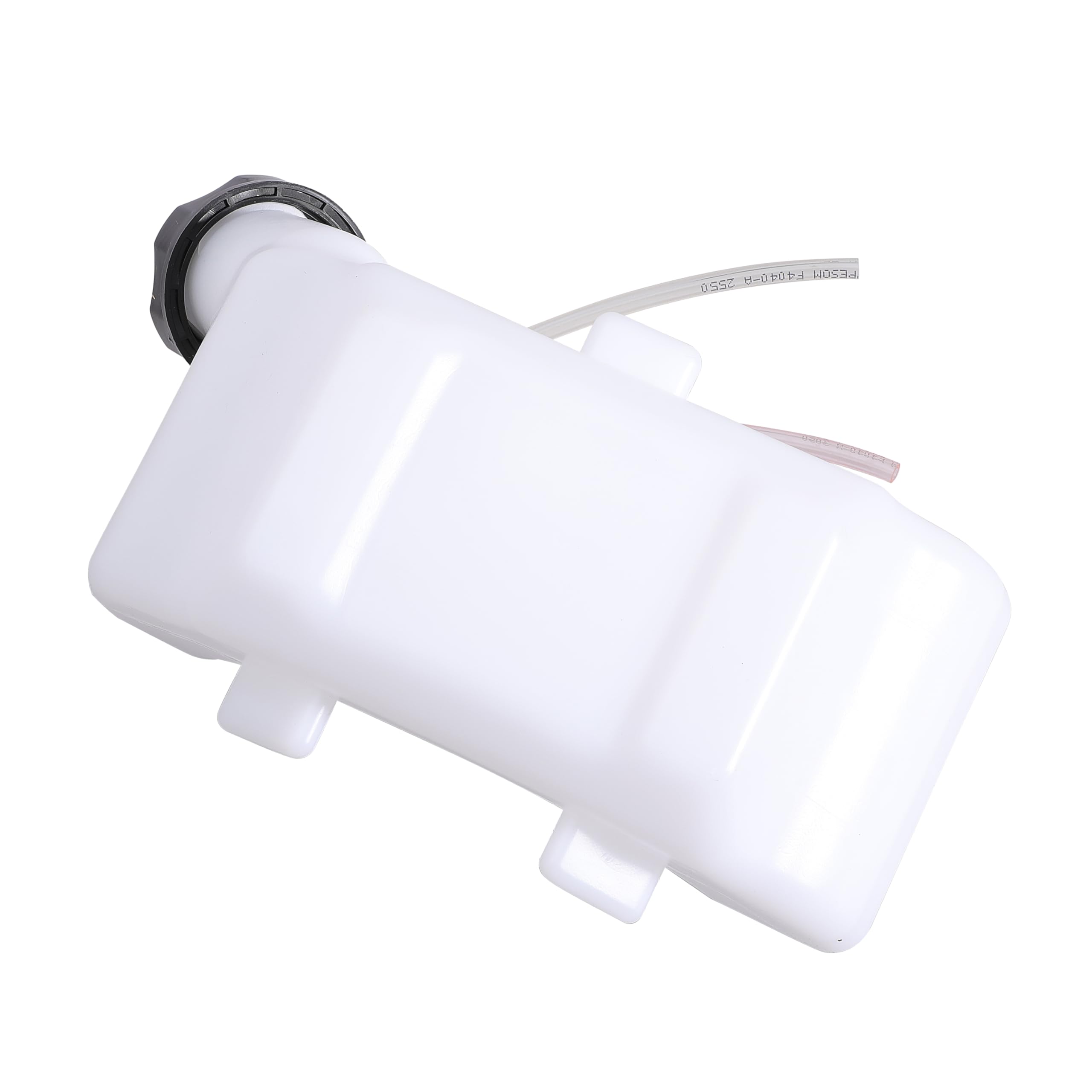 Seweder gas tank side view showing durable tank construction