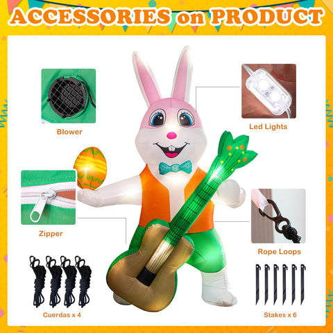 SeWRung ground stakes and ropes kit for secure outdoor installation