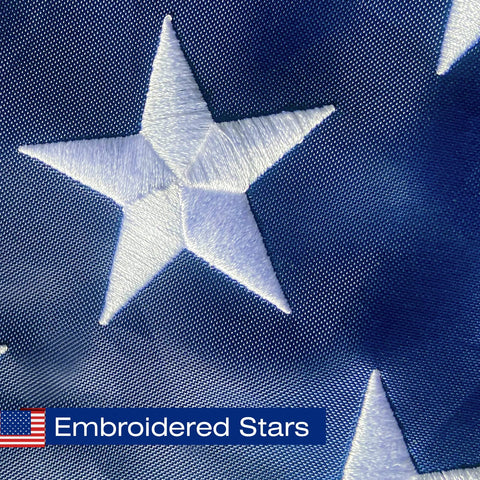 Sexlieu American flag sewn stripes for classic durable aesthetic at parades