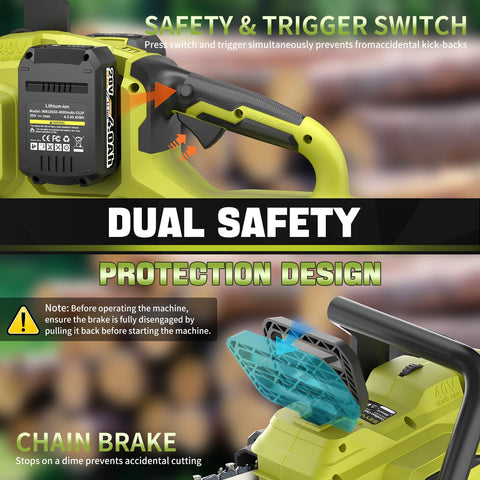 Protective blade cover included for safe transport and storage.