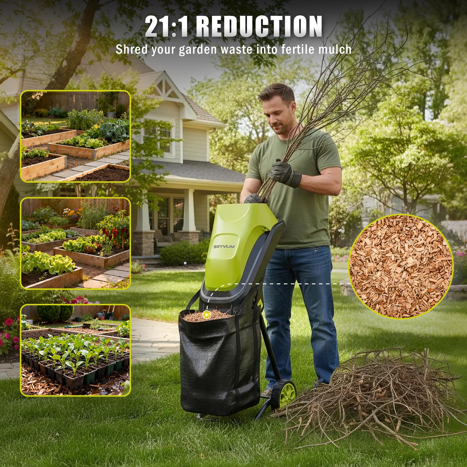 SEYVUM 18:1 reduction line emphasizes mulch conversion potential
