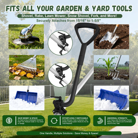 SFAED ergonomic handle grip improves comfort during long gardening tasks