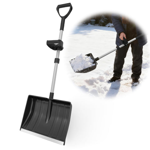SFAED snow shovel with a 48-inch handle for extended reach during clearing