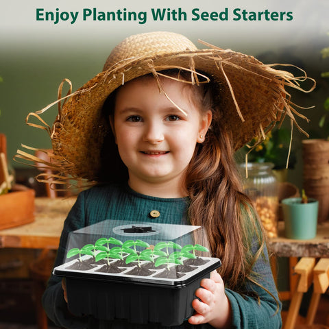 Sfee durable plastic seed tray resists deformation and reuse