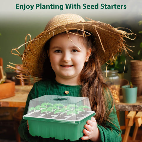 Waterproof labels included with Sfee kit for easy plant tracking and organization.