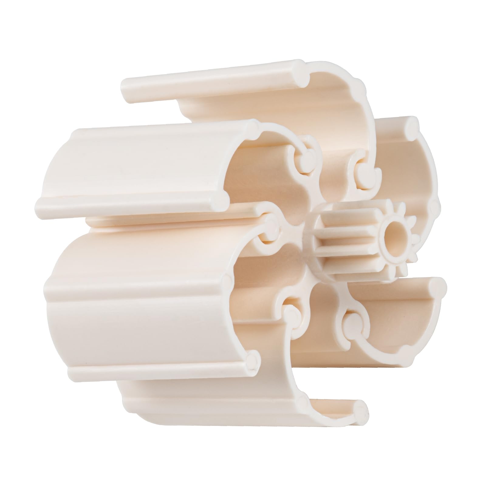 Sfneer PVXH038SA turbine hub with six vanes improves suction for Hayward cleaners.