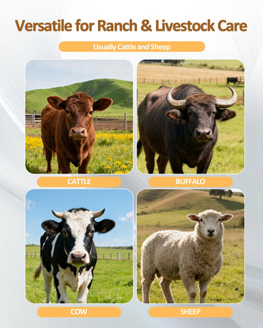 SFTPO kit used with lambs, calves, and pigs.