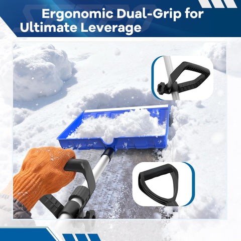 SFTPO lightweight yet durable shovel designed for heavy snow tasks.