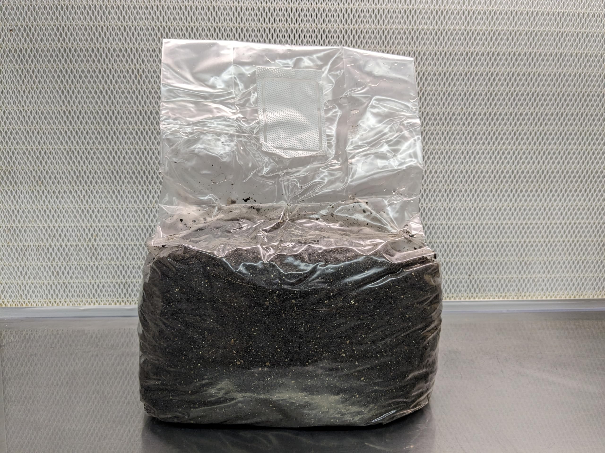 SGM LABS ready-to-use substrate in bag supports clean, efficient mushroom growth.