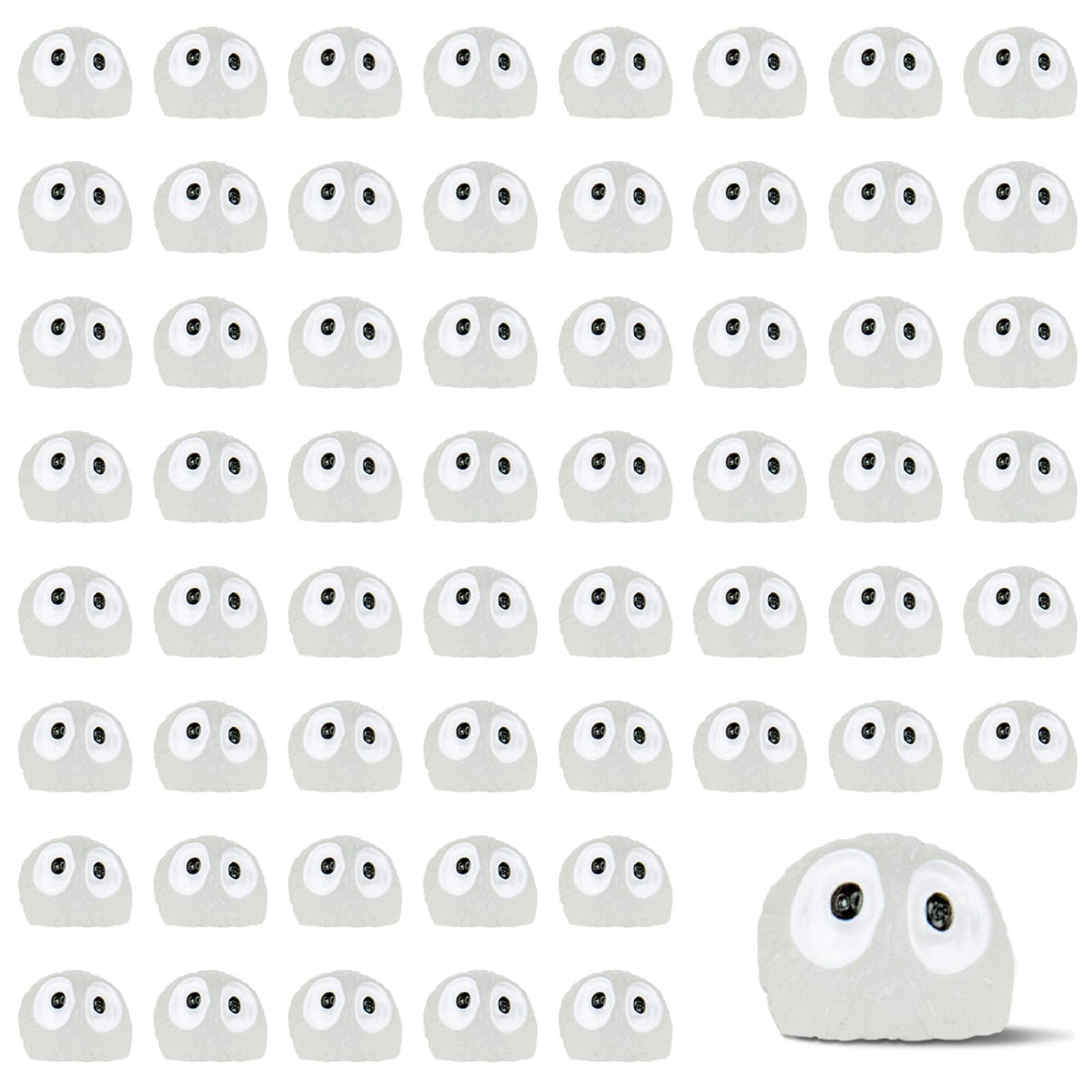 SGYTSQM Glow Elves 60-piece set for terrarium displays with magical glow.