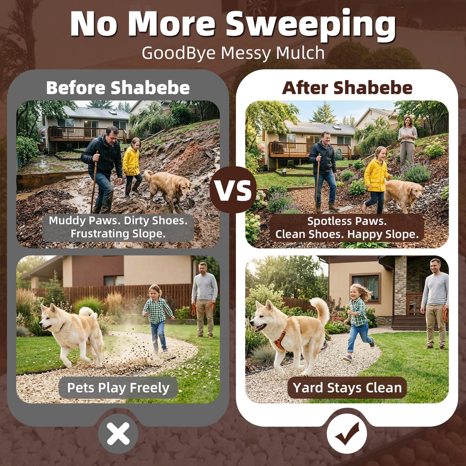 Shabebe Rock Glue sprayer with four nozzles prevents clogs during coverage.