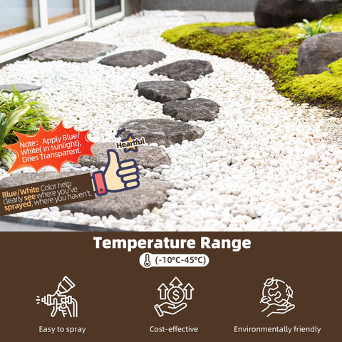 Shabebe Rock Glue wet-weather-hold provides durable adhesion against rain.