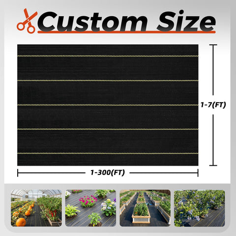 Shade&Beyond tear-resistant barrier shields against mower wear.