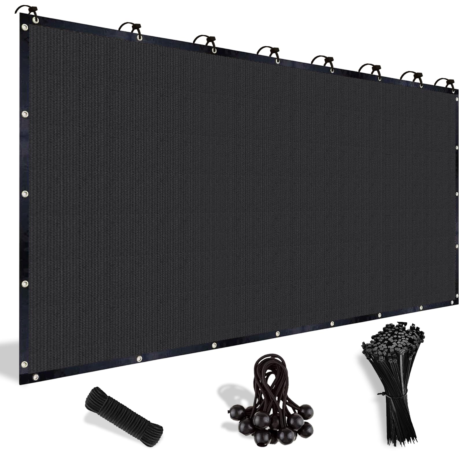 Shade&Beyond 90% sunblock with grommets for durable outdoor shade coverage